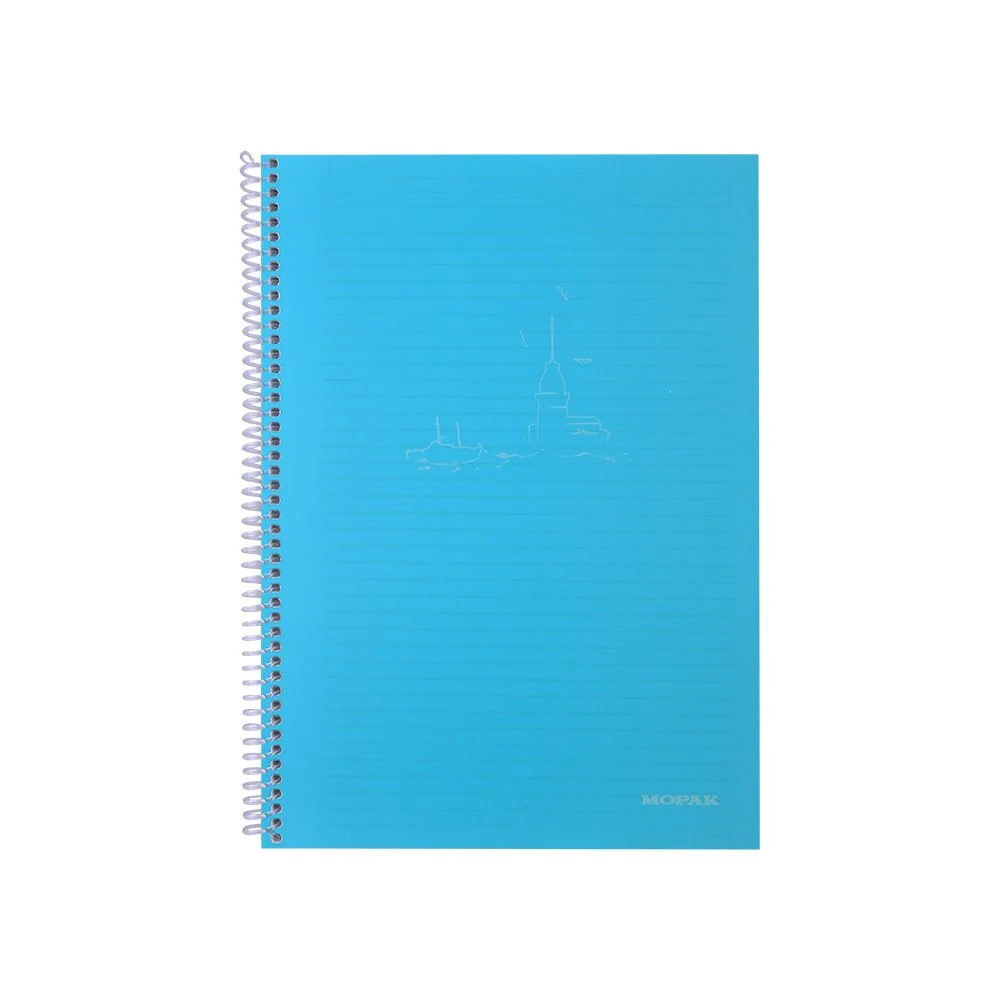 Mavi Defter 120 Sayfa Kareli